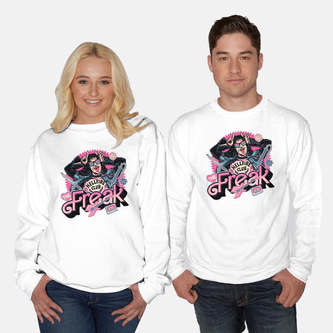 The Freak-Unisex-Crew Neck-Sweatshirt-glitchygorilla