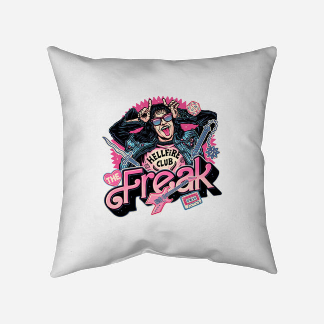 The Freak-None-Removable Cover-Throw Pillow-glitchygorilla