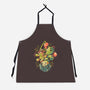 Digital Cactus Evolution-Unisex-Kitchen-Apron-Arigatees