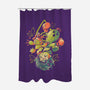 Digital Cactus Evolution-None-Polyester-Shower Curtain-Arigatees