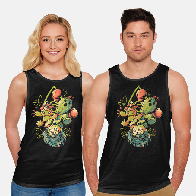 Digital Cactus Evolution-Unisex-Basic-Tank-Arigatees