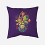 Digital Cactus Evolution-None-Removable Cover-Throw Pillow-Arigatees