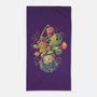 Digital Cactus Evolution-None-Beach-Towel-Arigatees