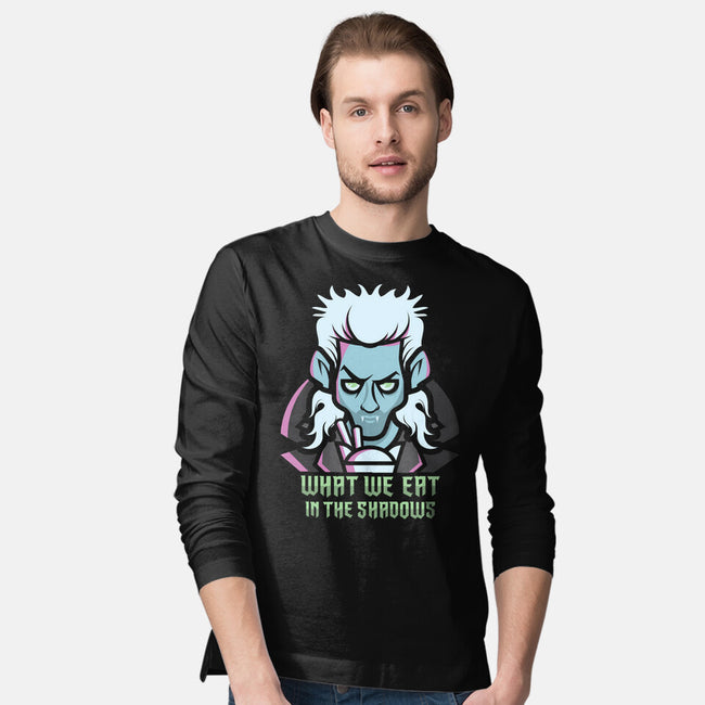 What We Eat In The Shadows-Mens-Long Sleeved-Tee-jrberger