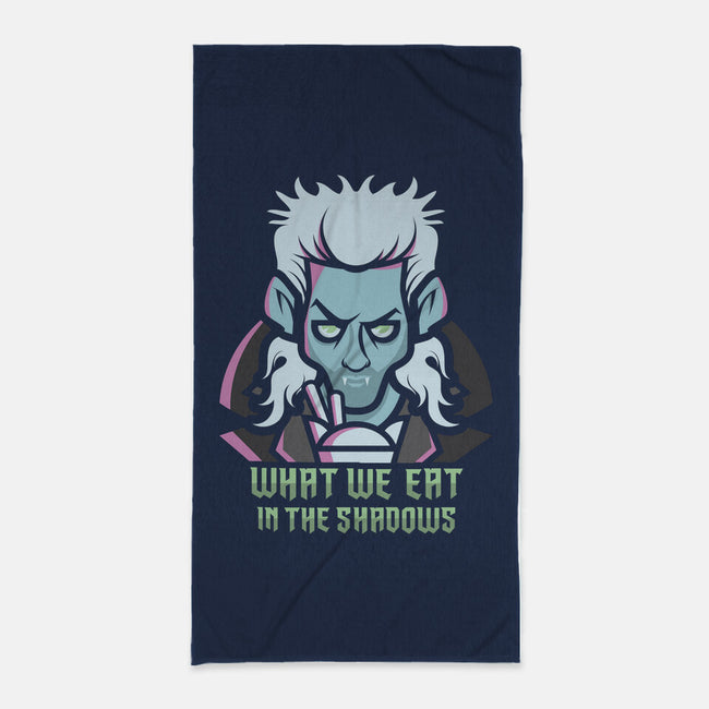 What We Eat In The Shadows-None-Beach-Towel-jrberger