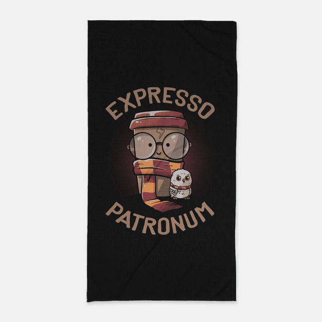 Expresso Patronum-None-Beach-Towel-koalastudio