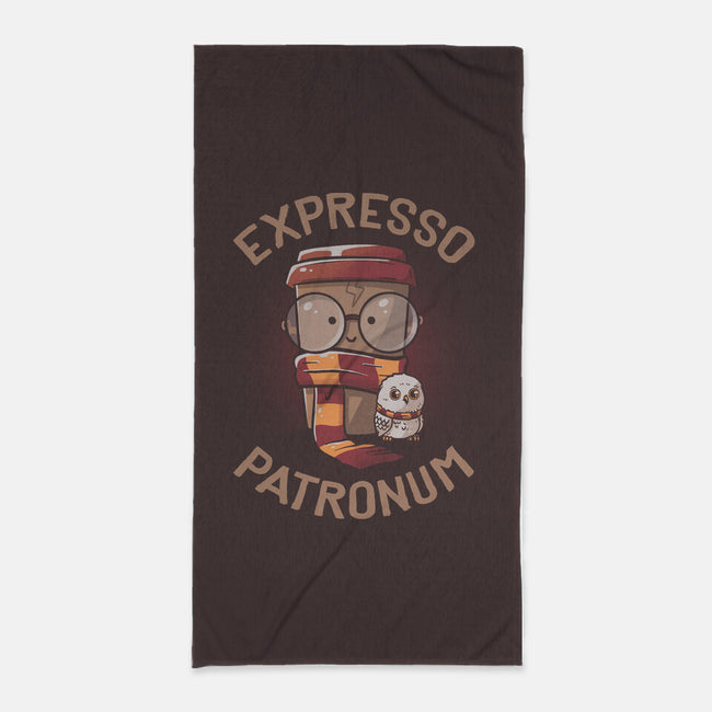 Expresso Patronum-None-Beach-Towel-koalastudio