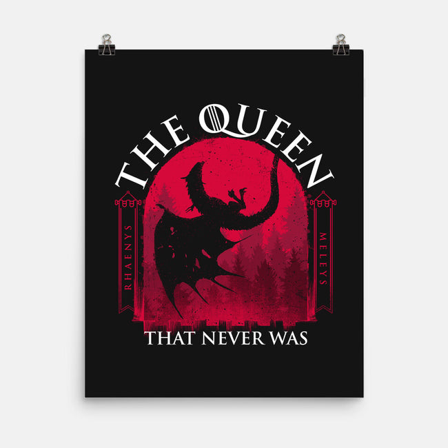 Red Queen-None-Matte-Poster-rocketman_art