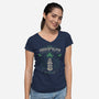 We Light The Way-Womens-V-Neck-Tee-teesgeex