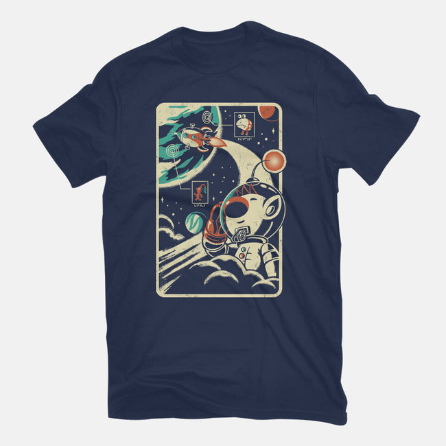 Interstellar Explorer-Mens-Basic-Tee-Henrique Torres