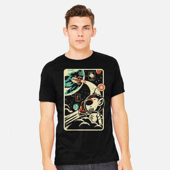 Interstellar Explorer-Mens-Heavyweight-Tee-Henrique Torres