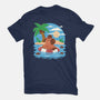 Summer Capybara-Mens-Premium-Tee-TechraNova