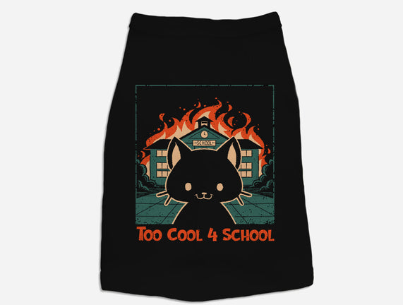 Cat At School On Fire