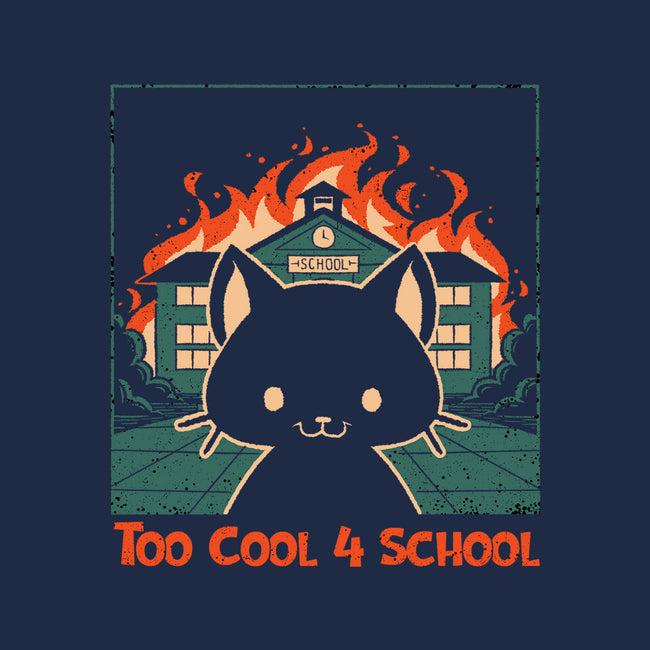 Cat At School On Fire-None-Basic Tote-Bag-worlddominationforcats