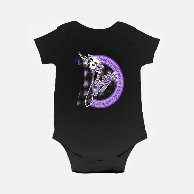 Fear As Mind Allows-Baby-Basic-Onesie-panicking_bat