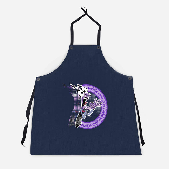 Fear As Mind Allows-Unisex-Kitchen-Apron-panicking_bat