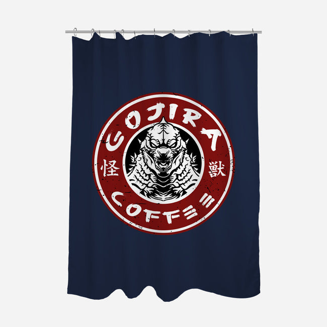 Gojira Coffee-None-Polyester-Shower Curtain-daobiwan