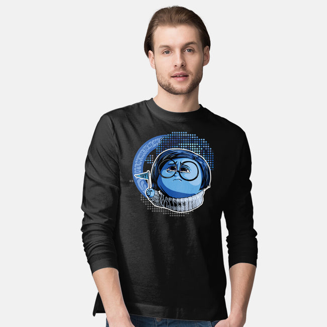 It's Ok Not To Be Ok-Mens-Long Sleeved-Tee-panicking_bat