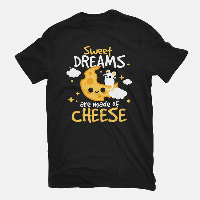 Sweet Dreams Are Made Of Cheese-Womens-Basic-Tee-NemiMakeit