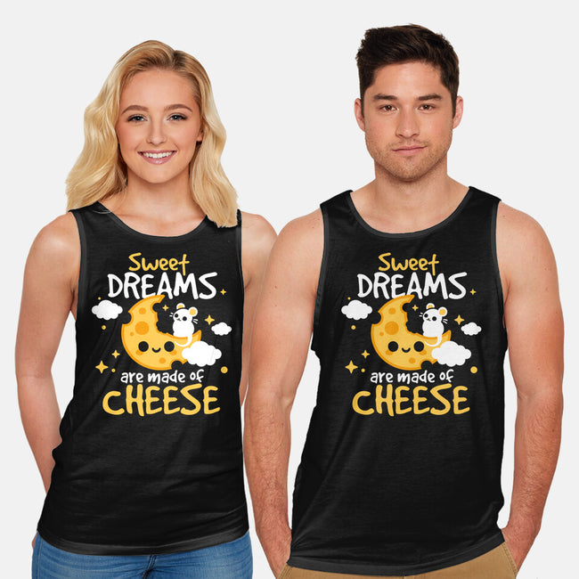 Sweet Dreams Are Made Of Cheese-Unisex-Basic-Tank-NemiMakeit