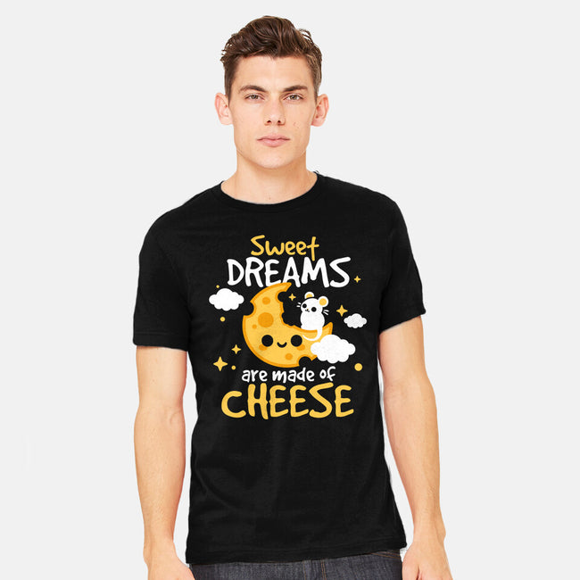 Sweet Dreams Are Made Of Cheese-Mens-Heavyweight-Tee-NemiMakeit