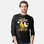 Sweet Dreams Are Made Of Cheese-Mens-Long Sleeved-Tee-NemiMakeit