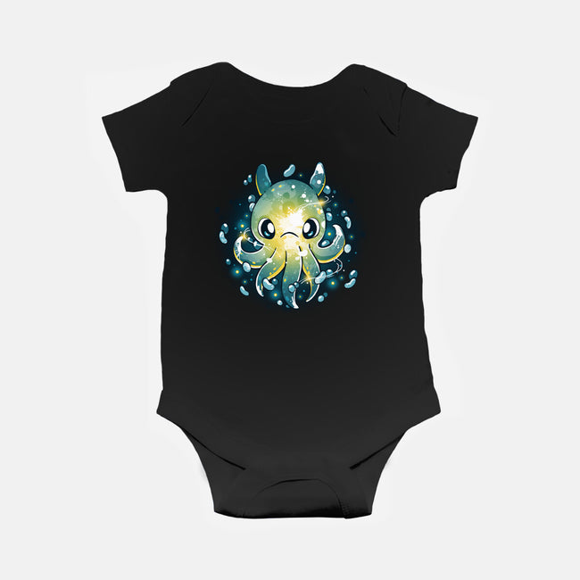 Octopus Light-Baby-Basic-Onesie-Vallina84