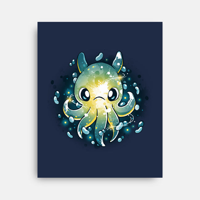 Octopus Light-None-Stretched-Canvas-Vallina84