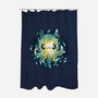 Octopus Light-None-Polyester-Shower Curtain-Vallina84