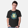 Octopus Light-Mens-Basic-Tee-Vallina84