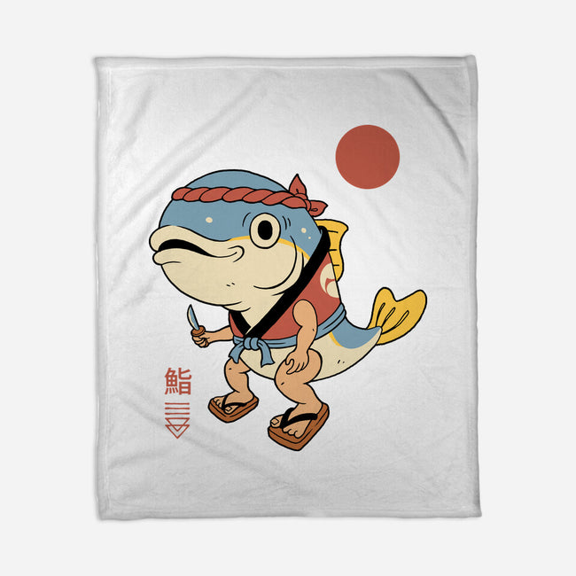 Tuna Sushi Sensei-None-Fleece-Blanket-vp021