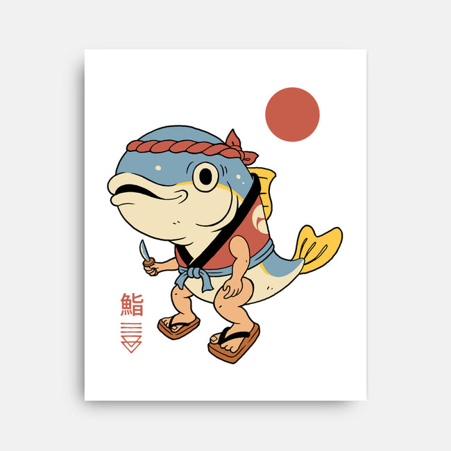 Tuna Sushi Sensei-None-Stretched-Canvas-vp021