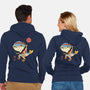 Tuna Sushi Sensei-Unisex-Zip-Up-Sweatshirt-vp021