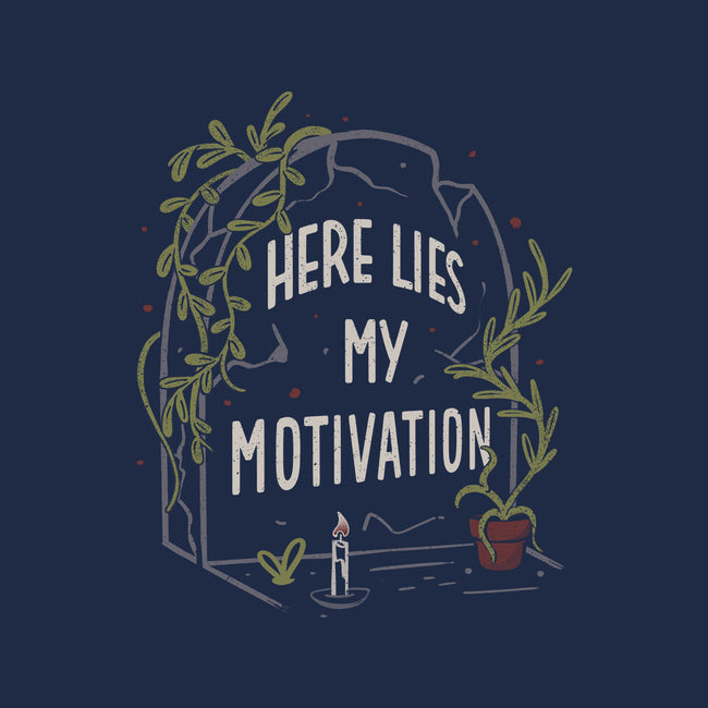 Here Lies My Motivation-Mens-Basic-Tee-koalastudio