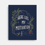 Here Lies My Motivation-None-Stretched-Canvas-koalastudio