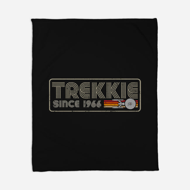 Trekkie Since 1966-None-Fleece-Blanket-DrMonekers