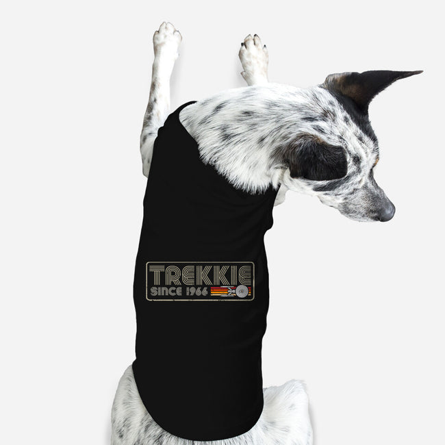 Trekkie Since 1966-Dog-Basic-Pet Tank-DrMonekers