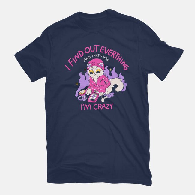 I Find Out Everything-Womens-Fitted-Tee-yumie