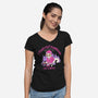 I Find Out Everything-Womens-V-Neck-Tee-yumie