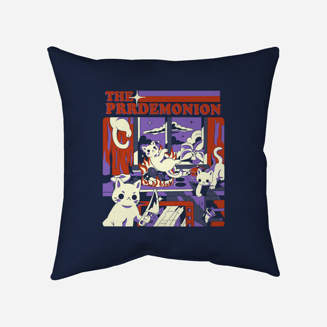 The PRRdemonion-None-Removable Cover-Throw Pillow-yumie