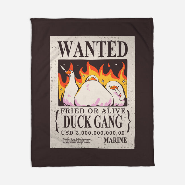 Duck Gang-None-Fleece-Blanket-yumie