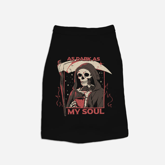 As Dark As My Soul-Dog-Basic-Pet Tank-yumie