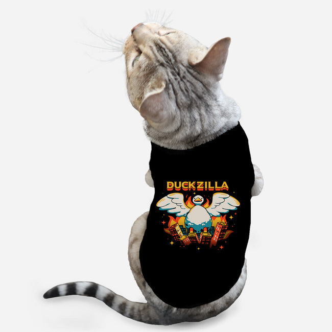 Duckzilla-Cat-Basic-Pet Tank-yumie