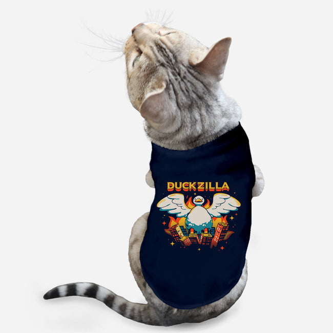 Duckzilla-Cat-Basic-Pet Tank-yumie