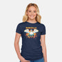 Duckzilla-Womens-Fitted-Tee-yumie