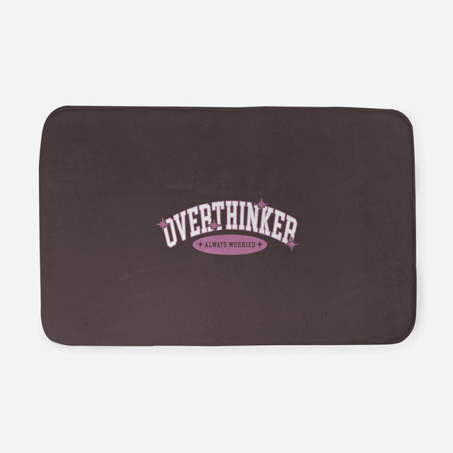 Overthinker-None-Memory Foam-Bath Mat-yumie