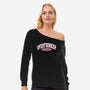 Overthinker-Womens-Off Shoulder-Sweatshirt-yumie