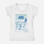 This Is Pam-Womens-V-Neck-Tee-yumie