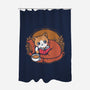 Comfy Cat Book-None-Polyester-Shower Curtain-Studio Mootant