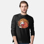 Comfy Cat Book-Mens-Long Sleeved-Tee-Studio Mootant